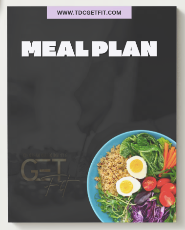 TDCGETFIT Meal Plan